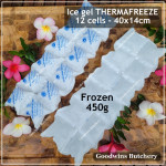 Ice gel THERMAFREEZE pengganti es batu THERMA FREEZE square sheet (price/cell)